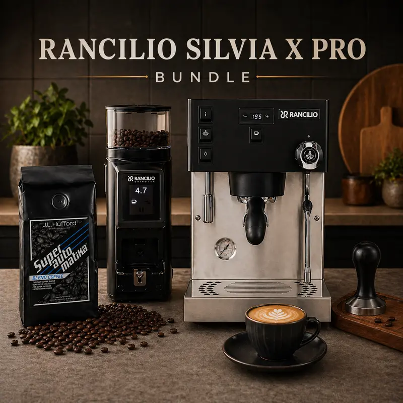 Rancilio Silvia X Pro Espresso System Bundle 1