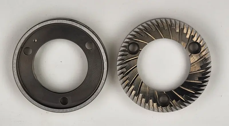 Rancilio Stile 58Mm Replacement Grinder Burrs (Upper And Lower) 1