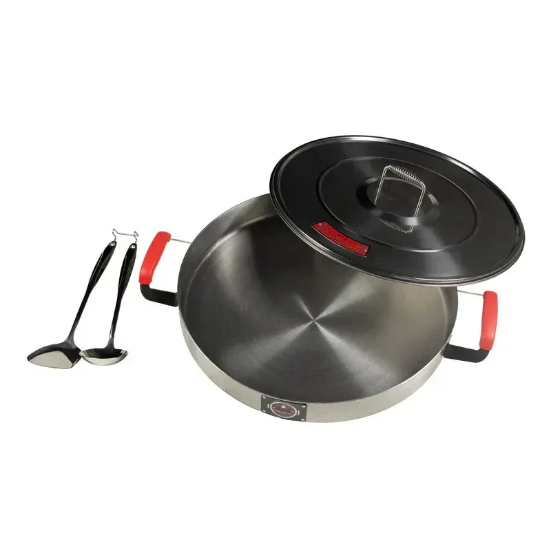 Recteq Bullseye Matador Cast Iron Pan With Lid 1