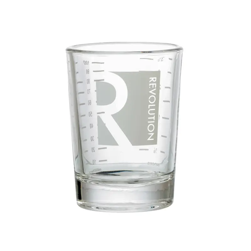 Revolution Logo-Embossed 4 Oz Shot Glass For Espresso Service 1