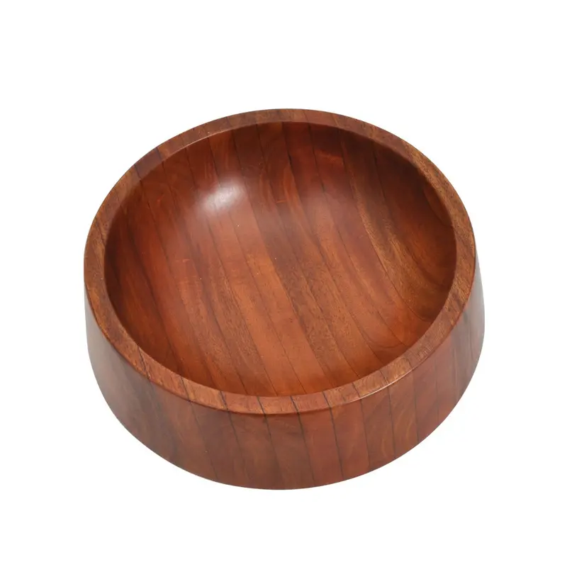 Rico & Plato Mahogany Dog Feeding Bowl 1