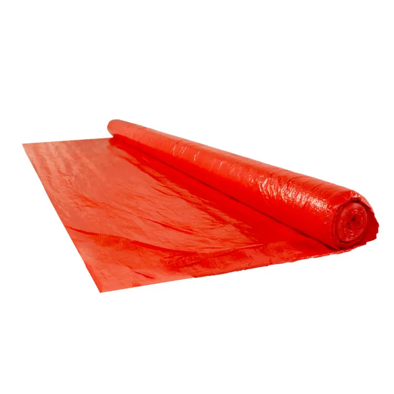 Rip-Proof Abatement Sheeting – Orange Polyethylene, 12 Ft. X 100 Ft. 1