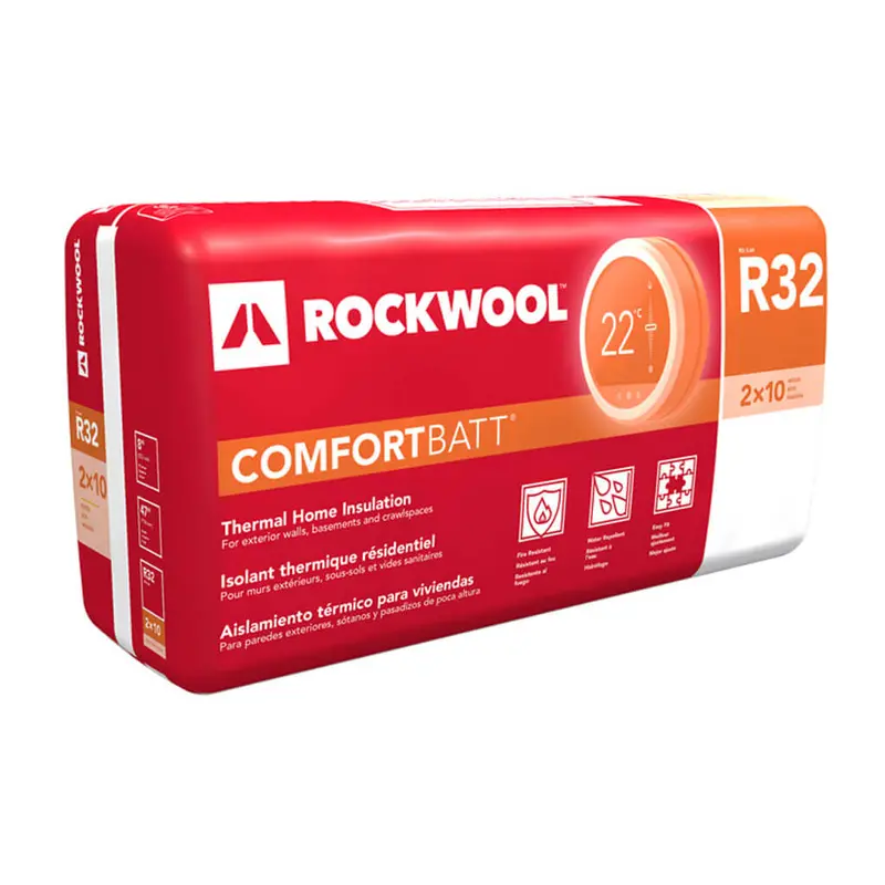 Rockwool Comfortbatt R32 Wood Framing Insulation – 8 In. X 15.25 In. X 47 In. 1