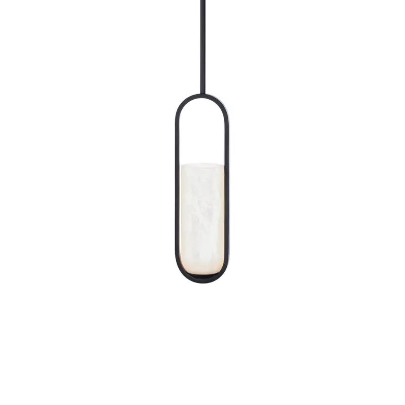 Rollins Industrial Brass Pendant Light 2