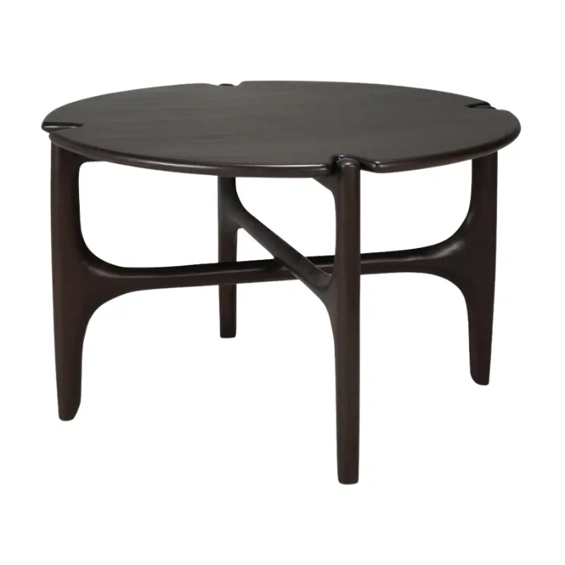 Round Pi Coffee Table – Circular Variant Of The Pi Series Wood Table 1