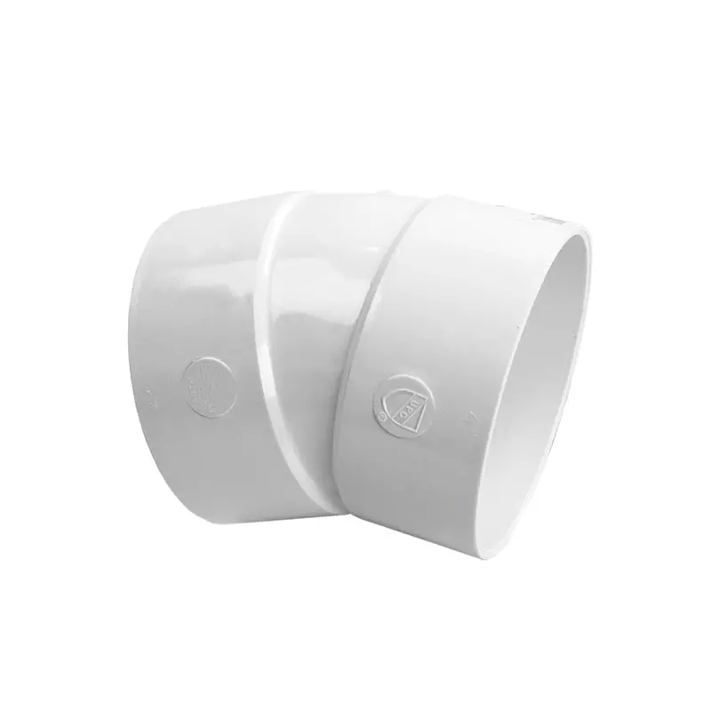 Royal Pipe 22.5° Pvc Elbow – 4-Inch, Hub-To-Hub Connection 1