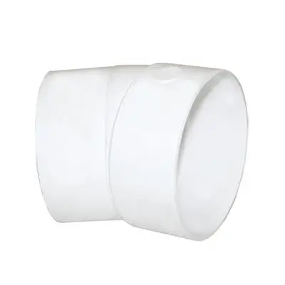 Royal Pipe 22.5° Pvc Elbow – 4-Inch, Spigot-To-Hub Configuration 1