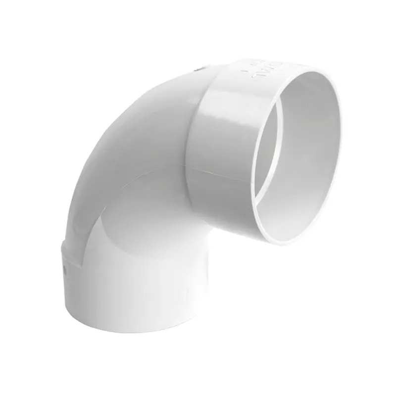 Royal Pipe 4-Inch Pvc Long-Sweep 90° Hub-To-Hub Elbow Fitting 1
