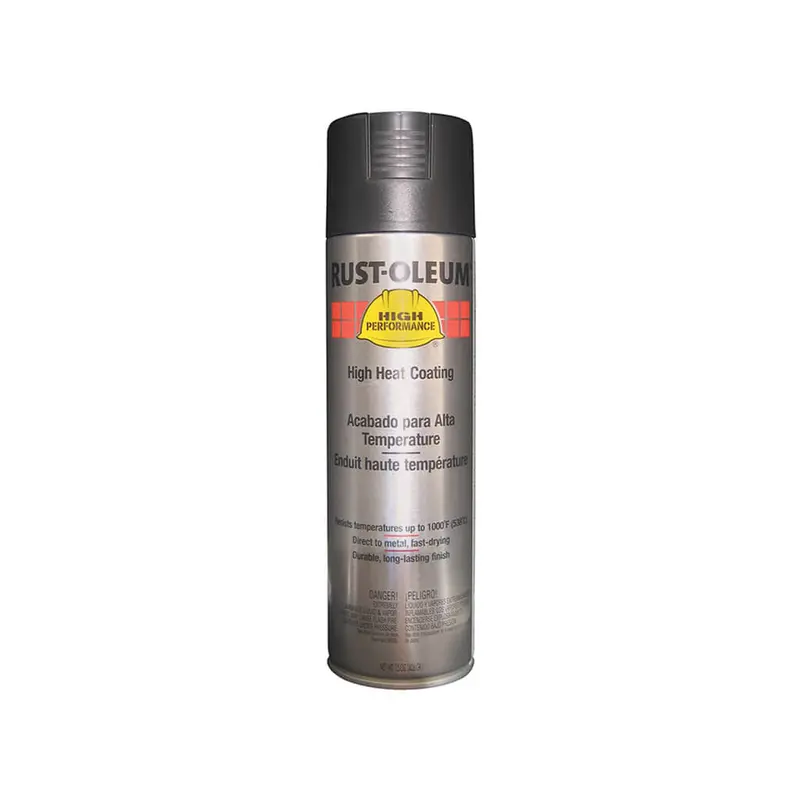 Rust-Oleum V2100 High-Heat Black Spray Paint – 15 Oz. Heat-Resistant Coating 1
