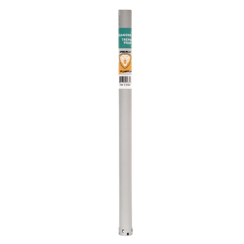 Sabercut 1-Inch X 14-Inch Crown Diamond Core Bit – Wet-Cut Only 1