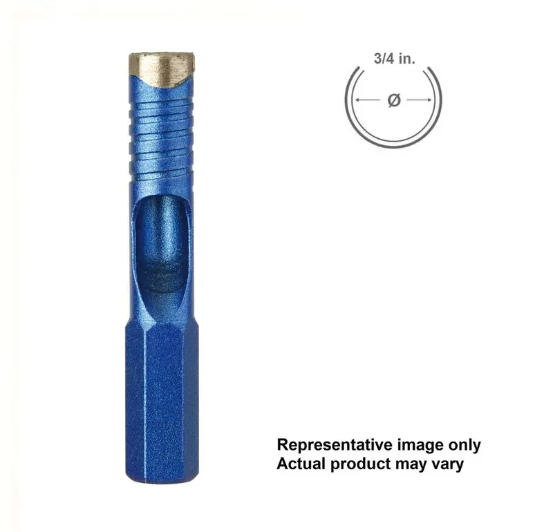 Sabercut 3/4-In Diamond Drill Bit – Wet/Dry Core Drilling 1