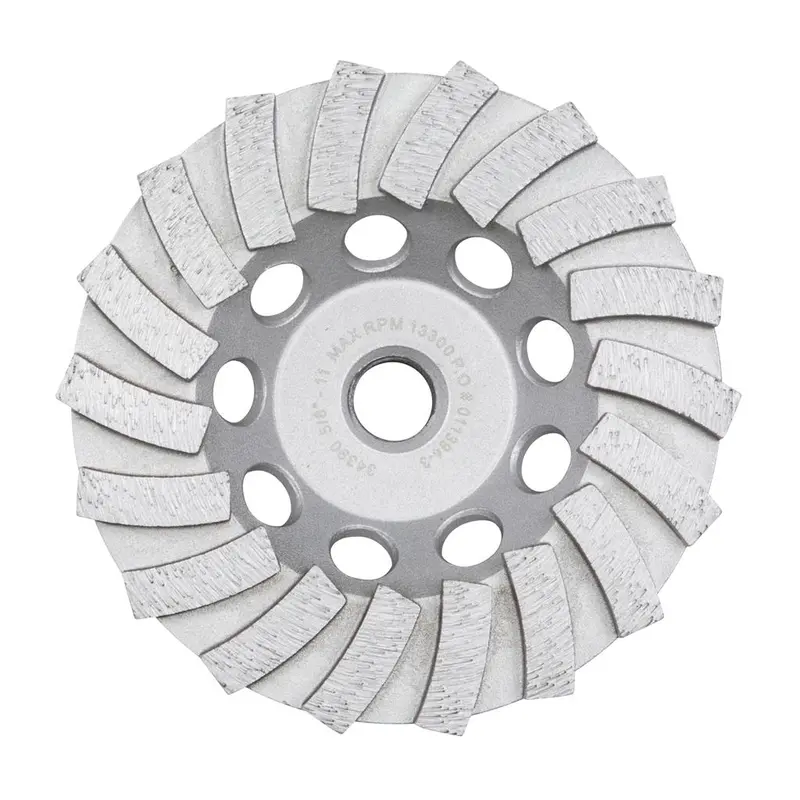 Sabercut 4.5-Inch Turbo Diamond Cup Wheel With Integrated Spacer Nut 1