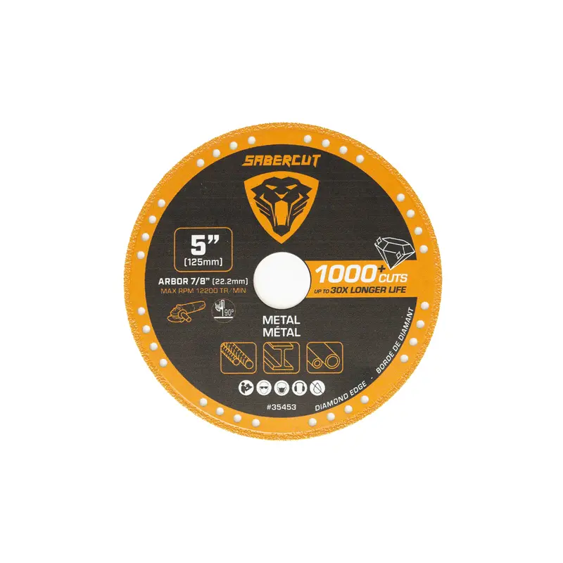 Sabercut 5-Inch Diamond Grit Multi-Material Cutting Blade For Hard Surfaces 1