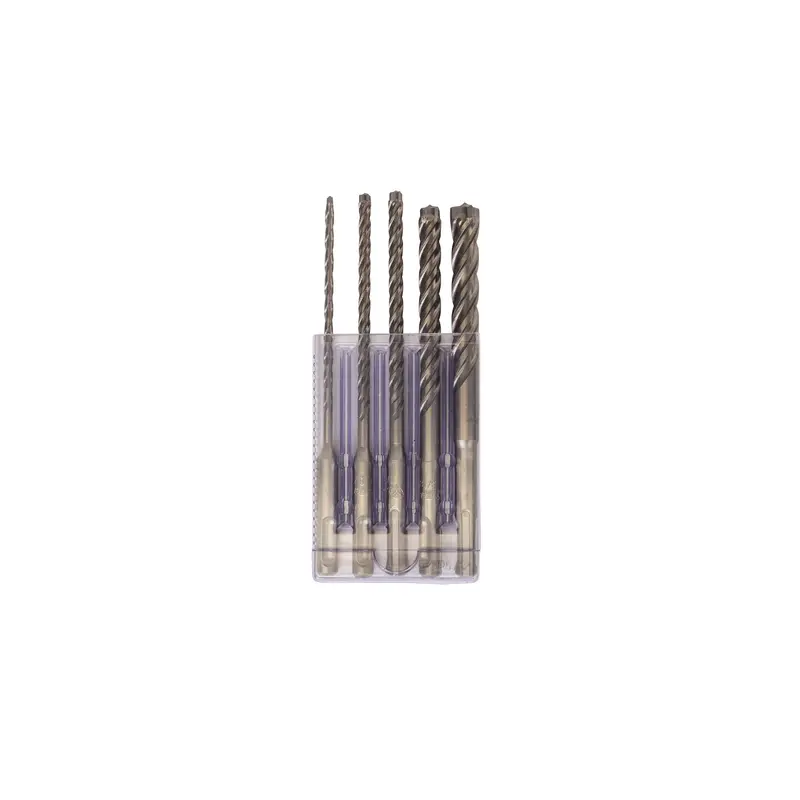 Sabercut 5-Piece 4-Flute Sds-Plus Bit Set 1