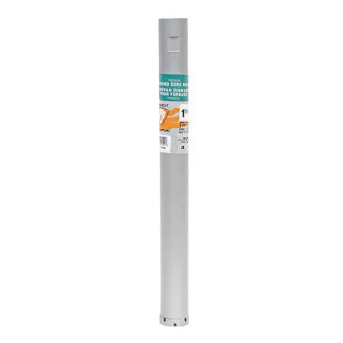 Sabercut Continuous-Wet Diamond Core Bit – 1.625-Inch X 14-Inch Crown 1