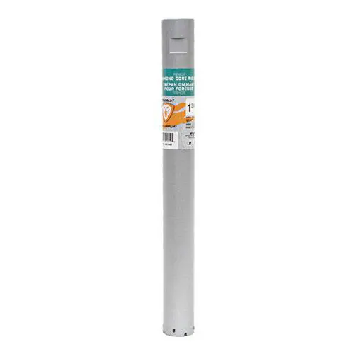 Sabercut Continuous-Wet Diamond Core Bit – 1.75-Inch X 14-Inch Crown 1