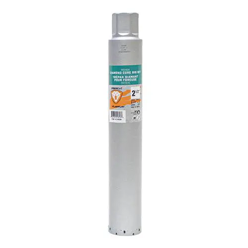 Sabercut Continuous-Wet Diamond Core Bit – 2.5-Inch X 14-Inch Crown 1