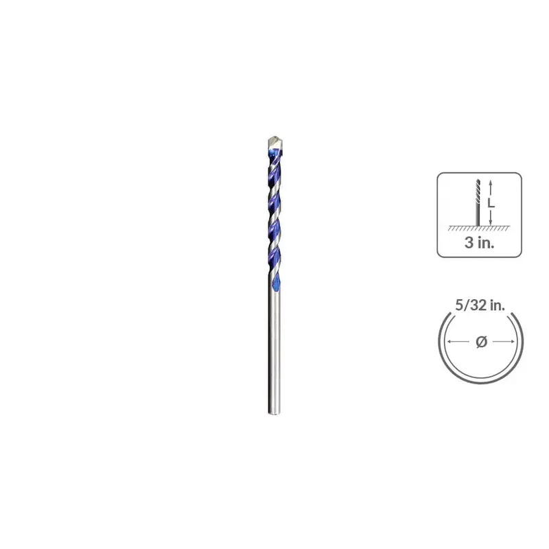 Sabercut General-Purpose Drill Bit – 5/32-Inch X 3-Inch, Optimized For Wood, Metal, And Plastic 1