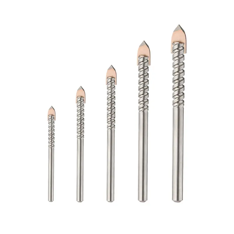Sabercut Glass & Tile Drill Bit Set – 5-Piece, 4-Cutter Carbide For Precision Cutting 1