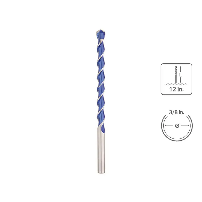 Sabercut Multi-Material Drill Bit – 3/8 In X 12 In, Universal Application 1