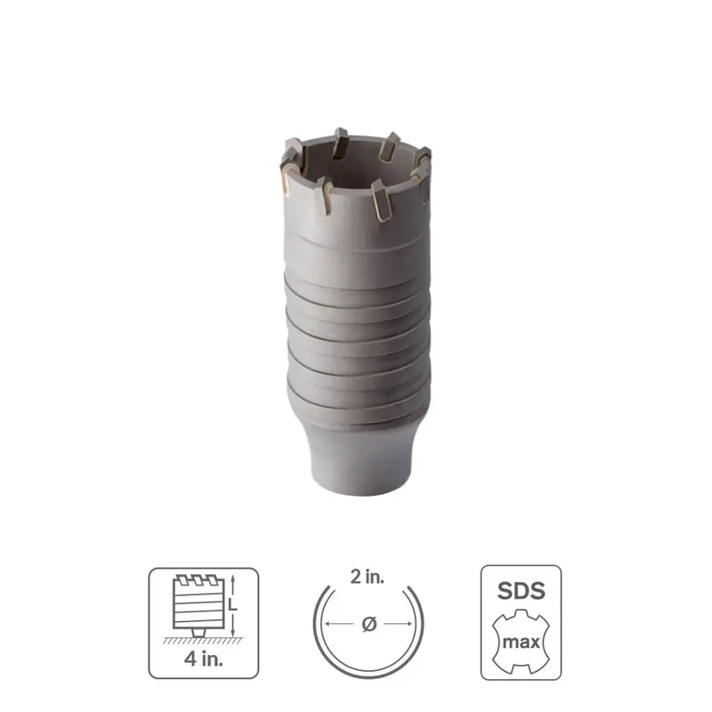 Sabercut Sds Max 2-Inch Core Bit Cup Attachment 1