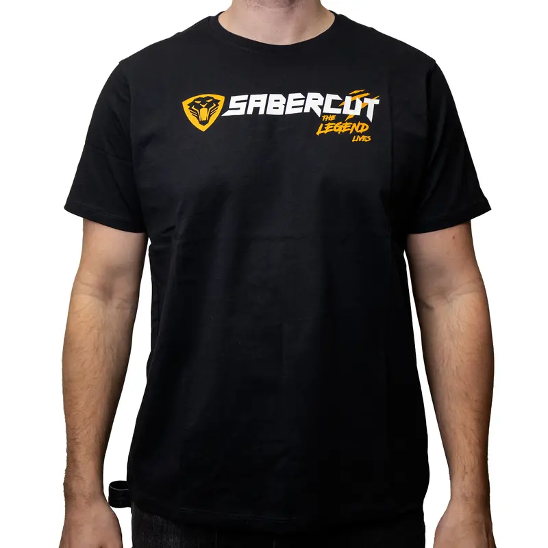 Sabercut Short-Sleeve Cotton T-Shirt – Logo-Emblazoned Workwear Top 1