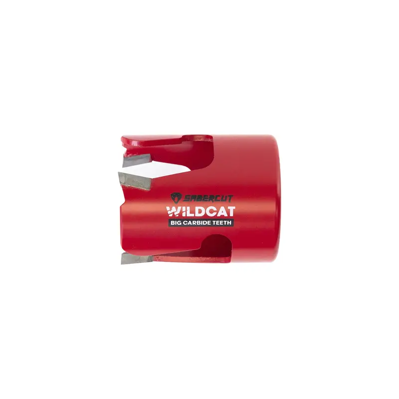 Sabercut Wildcat 2-3/4" Carbide-Reinforced Rough-In Hole Saw 1