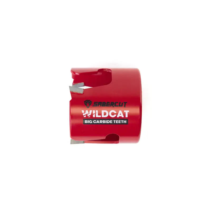 Sabercut Wildcat 3-5/8-Inch Carbide Rough-In Hole Saw For Fast, Clean Cuts 1