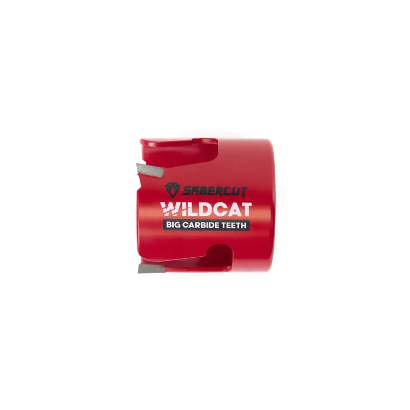 Sabercut Wildcat 3-Inch Carbide-Tipped Rough-In Hole Saw 1