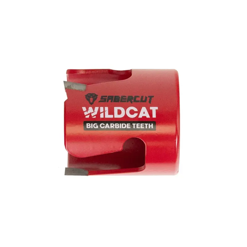 Sabercut Wildcat Rough-In Hole Saw – 2-9/16" Carbide-Tipped 1