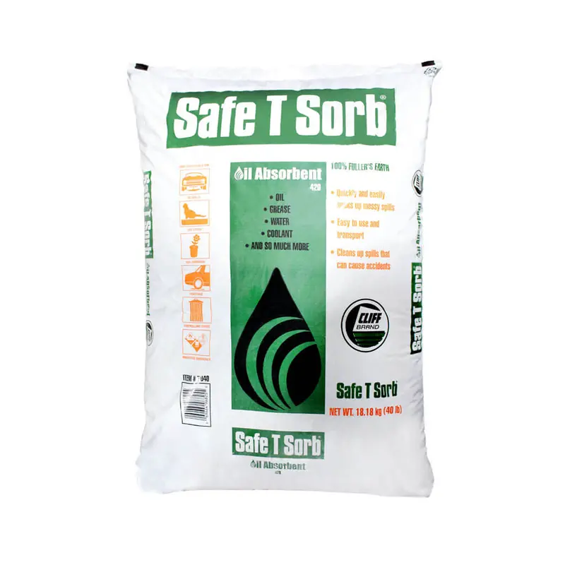 Safe-T-Soft 40-Pound All-Purpose Oil Absorbent – Spill Cleanup Granules 1