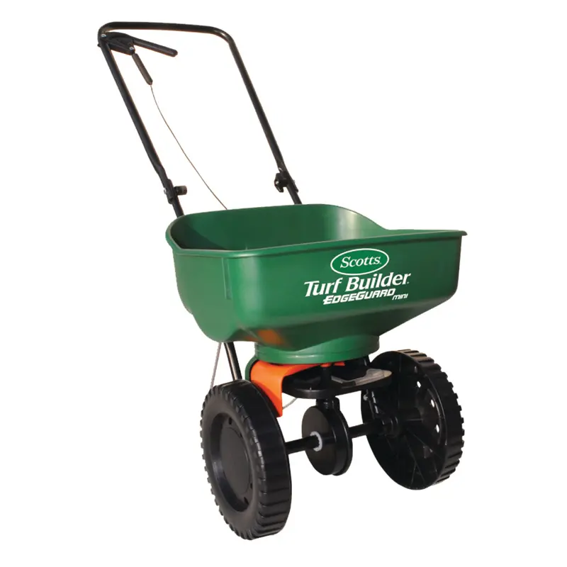 Scotts Turf Mini Broadcast Spreader For Lawn Fertilizer & Seed 1