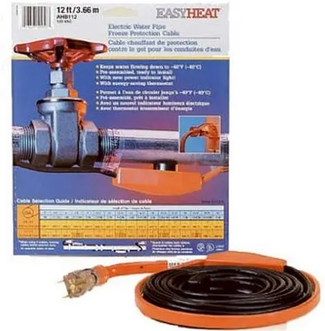 Self-Regulating Heat Trace Cable – 24 Ft., Energy-Efficient Freeze Protection 1