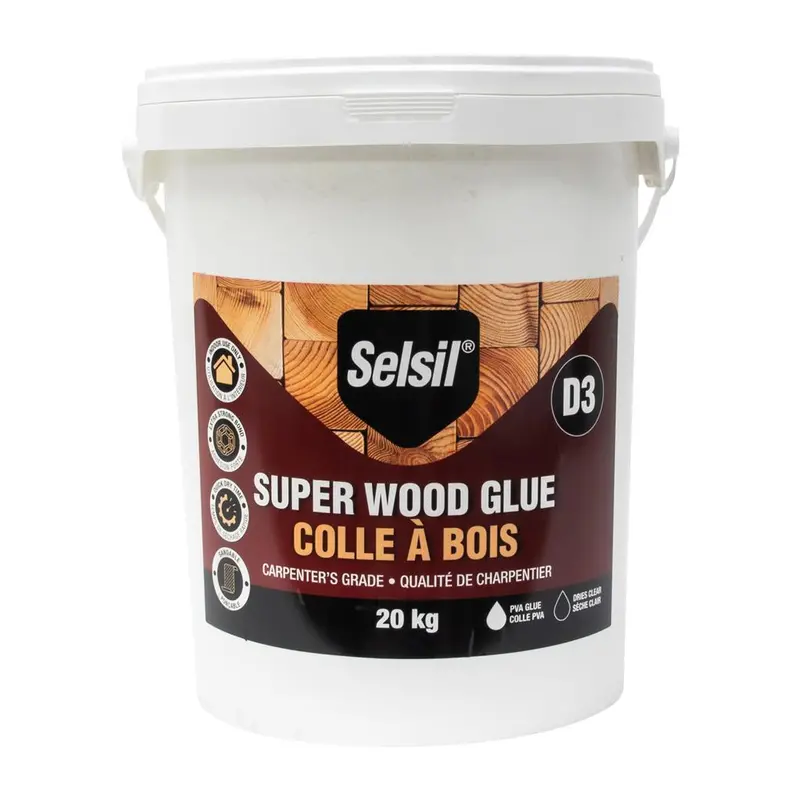 Selsil D3 Carpenter’S Premium Wood Glue — 20 Kg Super Strength Formula 1