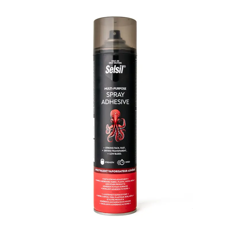 Selsil Multi-Purpose Spray Adhesive – 600 Ml (20 Oz) Can 1