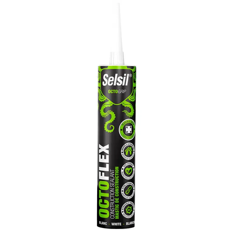 Selsil Octoflex 290 Ml White General-Purpose Flexible Sealant 1