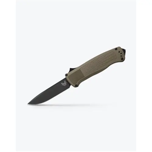 Shootout Ranger Green Tactical Knife – Grivory Handle, Drop-Point Design 1