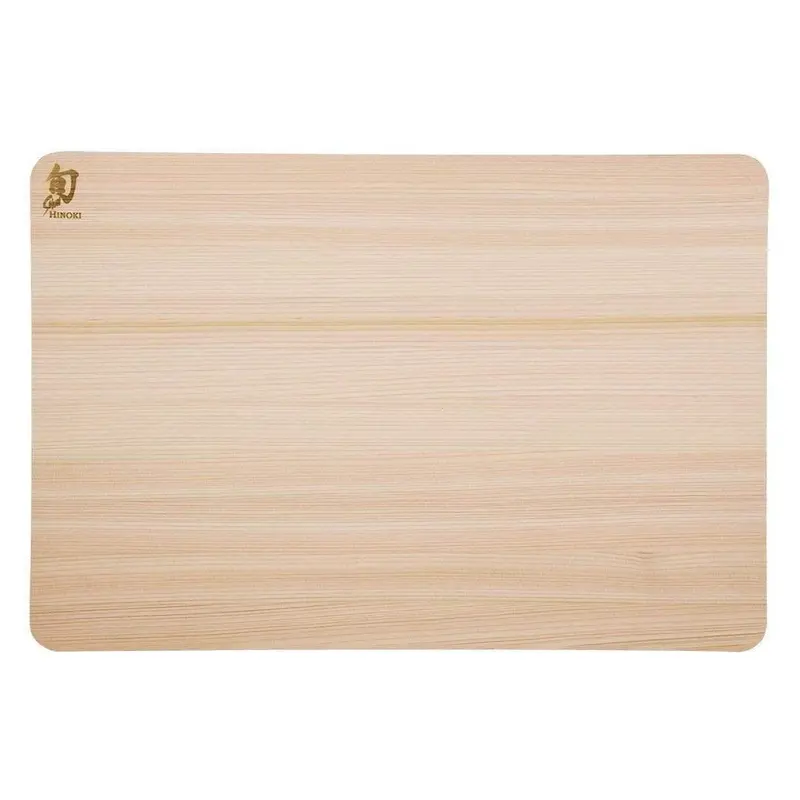 Shun Hinoki Wood Cutting Board – Natural Grain, Hand-Finished Surface 1
