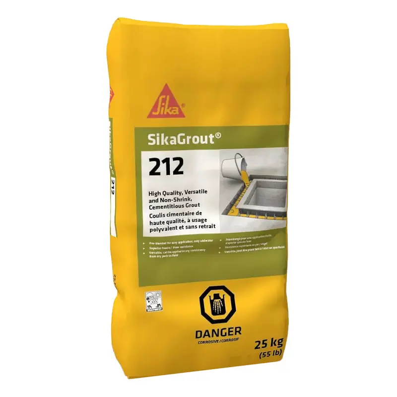 Sika Sikagrout-212 – 25 Kg Non-Shrink Cementitious Grouting Compound For Precision Applications 1