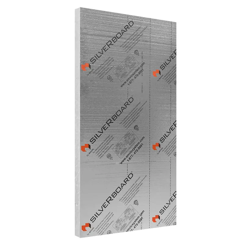 Silverboard Type Iii Rigid Foam Insulation Board – 2 In. Thick × 4 Ft. × 8 Ft. 1