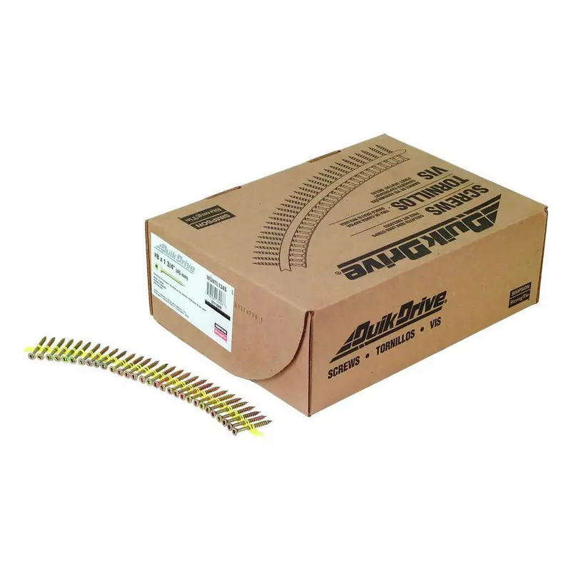 Simpson Strong-Tie Wsv134S #9 × 1-3/4" Square-Head Subfloor Screw – Collated Strong-Drive Wsntl, 2000-Count 1