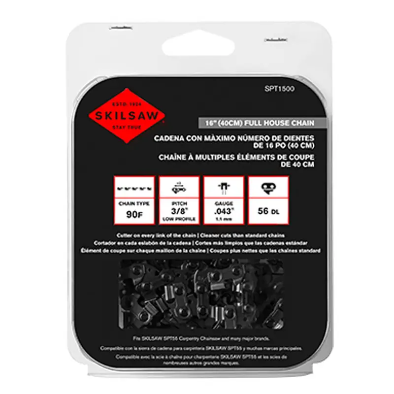 Skilsaw Spt1500 Replacement Chain For 16-Inch Sawsquatch Chainsaw 1