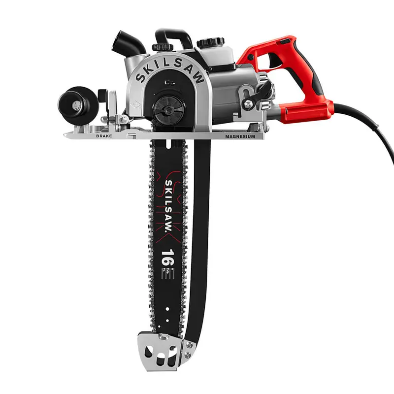 Skilsaw Spt55-11 16-Inch Corded Worm Drive Carpentry Chainsaw – 15-Amp 1