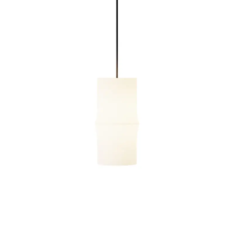 Small Bamboo Pendant Light Fixture For Compact Areas 1