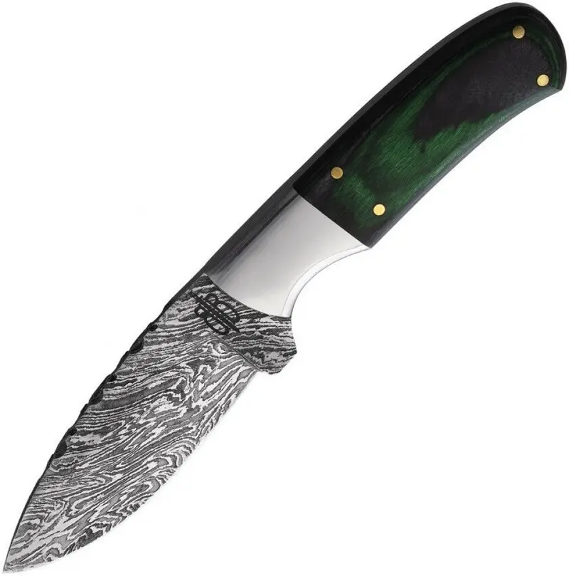 Small Green Hunter Knife – Compact Fixed-Blade Outdoor Utility Tool 1