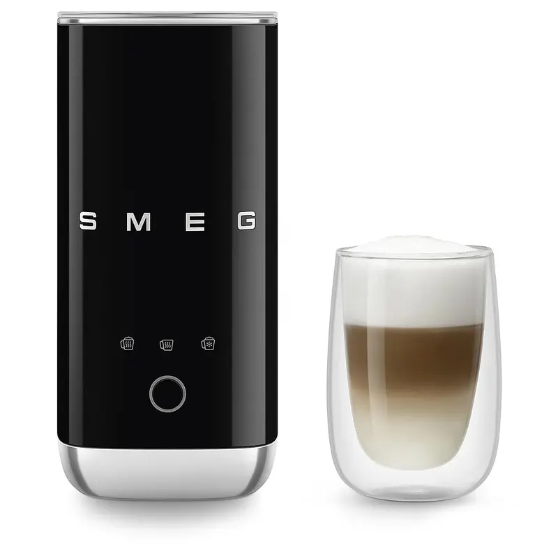 Smeg 50S Retro Mini Electric Milk Frother – Hot & Cold Foam Maker 1