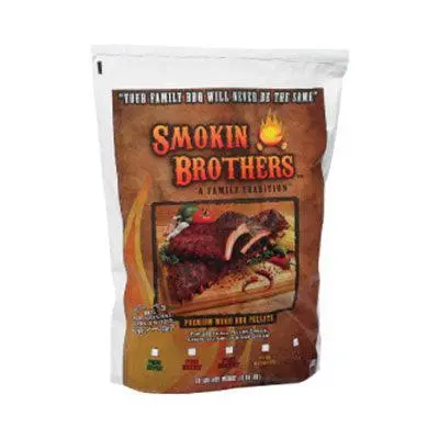 Smokin Brothers 20Lb Hickory Wood Pellets For Smokers And Grills 1