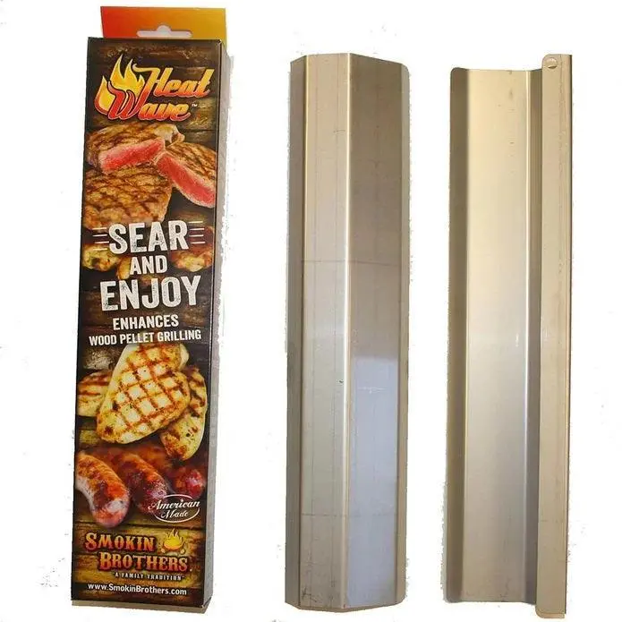 Smokin Brothers Heatwave – Adjustable Charcoal Heat Deflector Plate 1