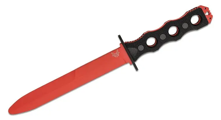 Socp Fixed-Blade Training Knife With Sheath 1