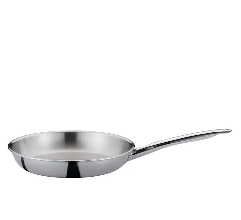 Spring Brigade Premium 9.5-Inch Stainless Steel Frying Pan (24 Cm) – No Nonstick Coating 1